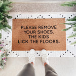 Please Remove Your Shoes Doormat