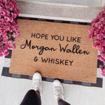 Hope You Like... Customizable Doormat