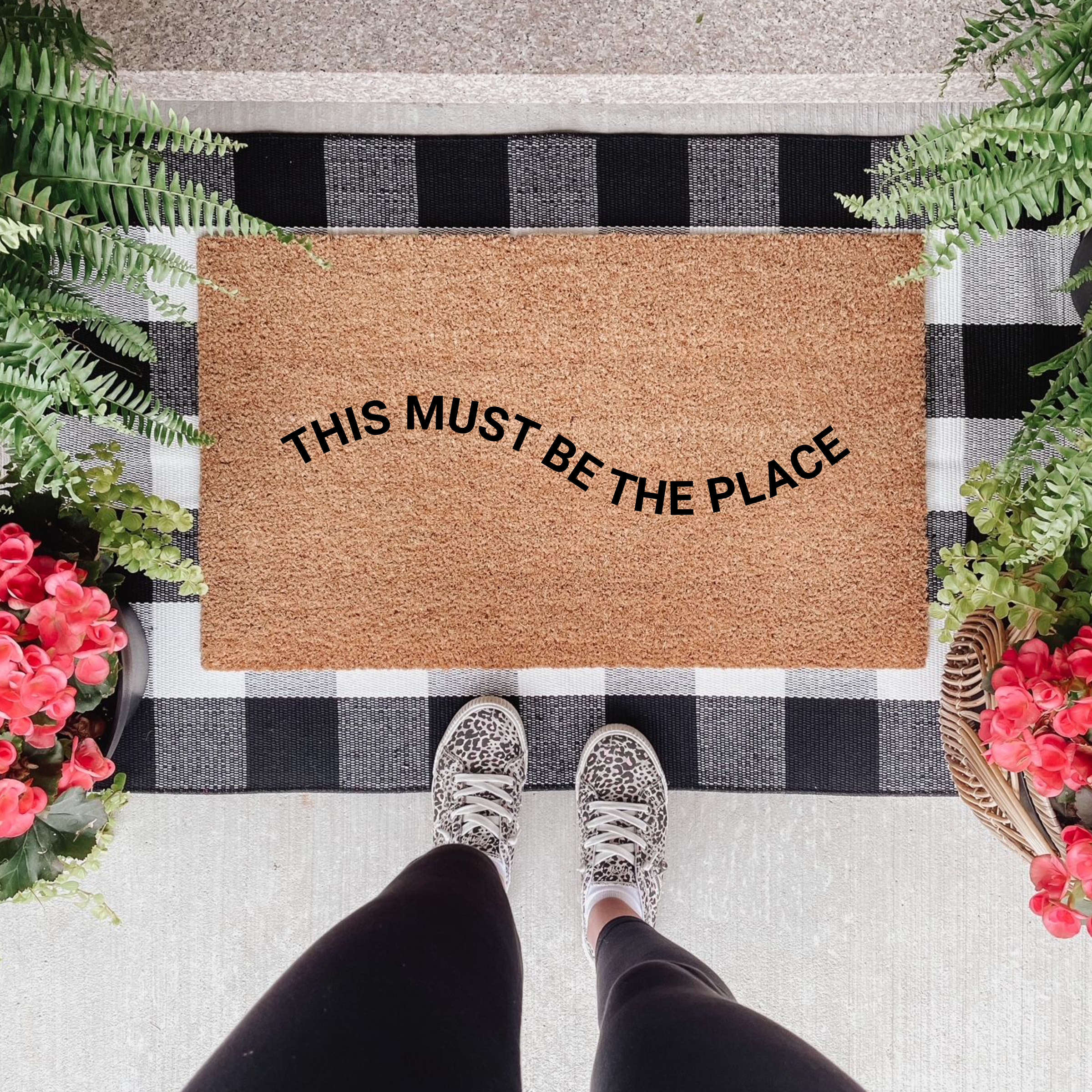 This must be the place doormat