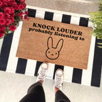 Bad Bunny Doormat