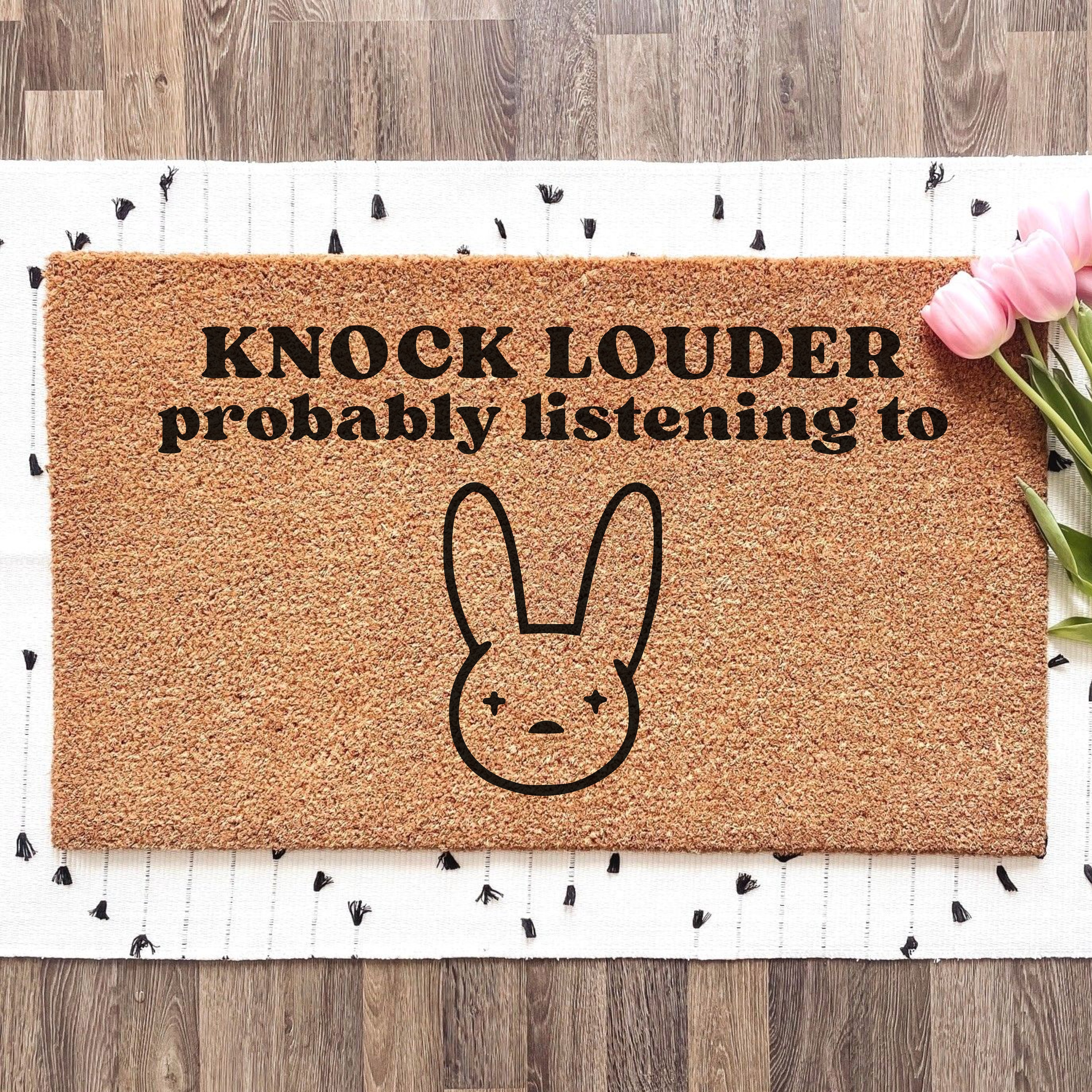 Bad Bunny Doormat
