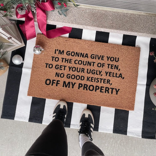 Official Doormat of the Home Alone House