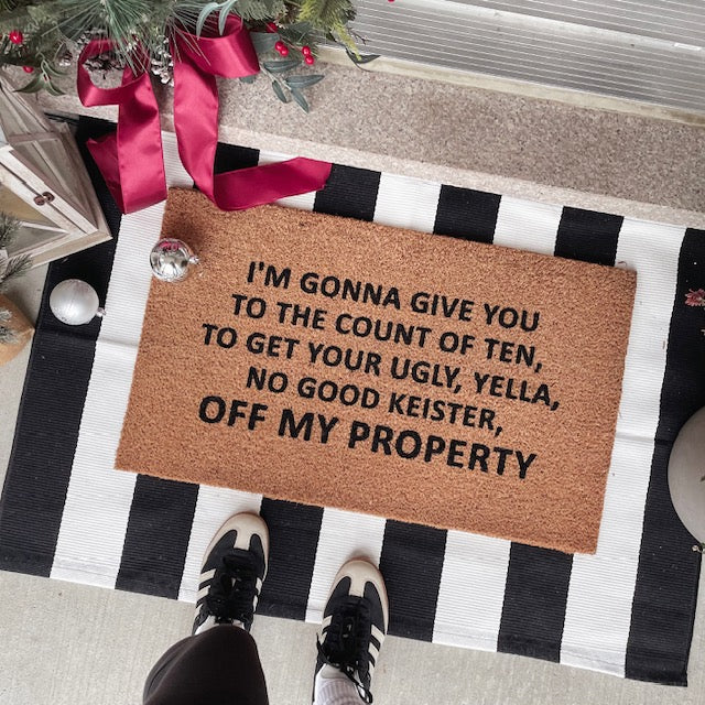 Official Doormat of the Home Alone House