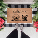 Custom Dog Breed Welcome Mat