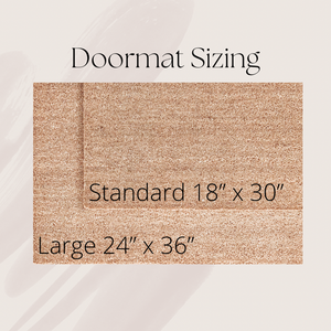 Hope You Like... Customizable Doormat