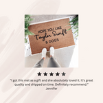 Hope You Like... Customizable Doormat