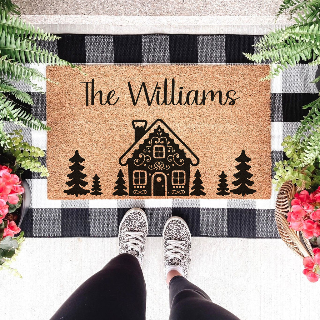 Personalized Christmas Doormat