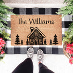 Personalized Christmas Doormat