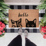 Hello Cats Doormat