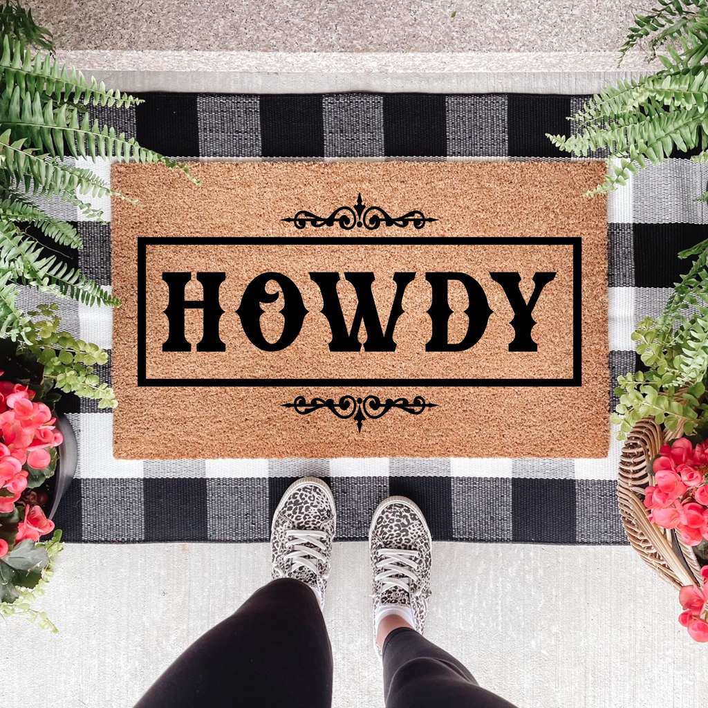 Howdy Doormat