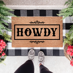 Howdy Doormat