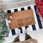 Merry & Bright Doormat