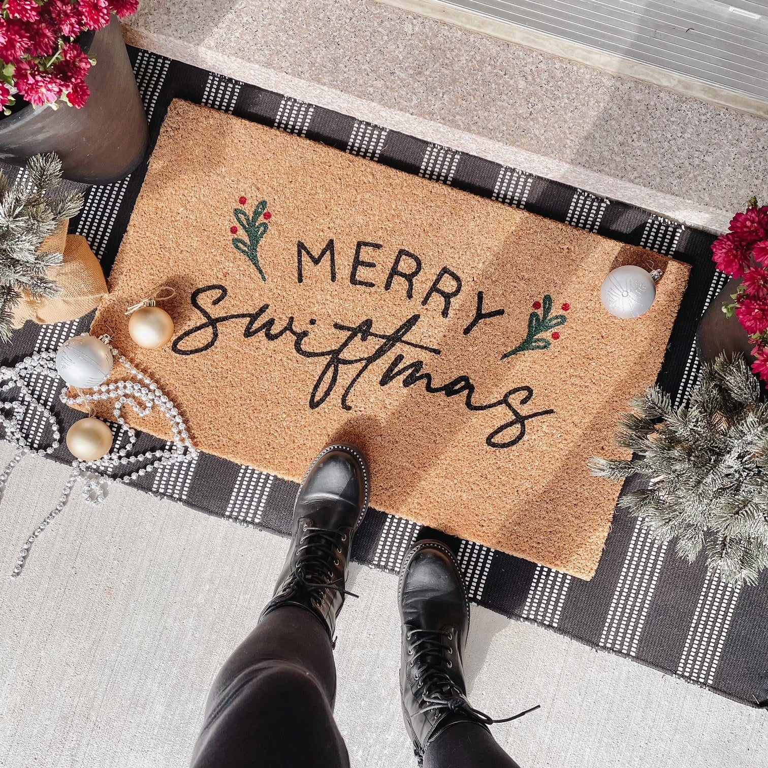 Merry Swiftmas Doormat
