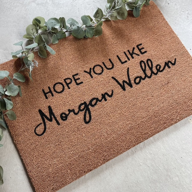 Morgan Wallen Doormat - Flash Sale! Last One! Size Large!