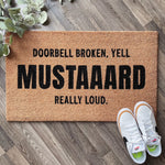 Kendrick Lamar Yell Mustard Doormat