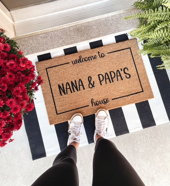 Custom Grandparent Doormat