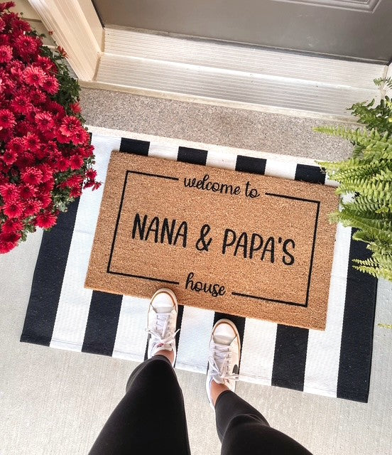 Custom Grandparent Doormat