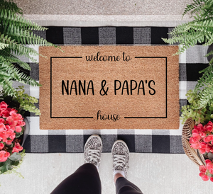 Custom Grandparent Doormat