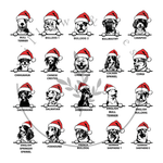 Custom Christmas Dog Doormat