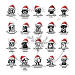 Custom Christmas Dog Doormat