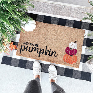 Hey There Pumpkin Doormat