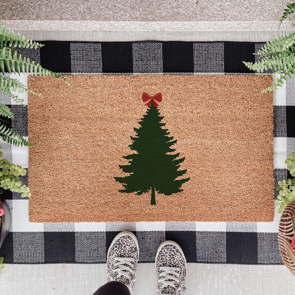 Ralph Lauren Inspired Christmas Doormat