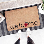 Welcome Strawberry Doormat