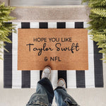Hope You Like Taylor Swift & NFL Doormat