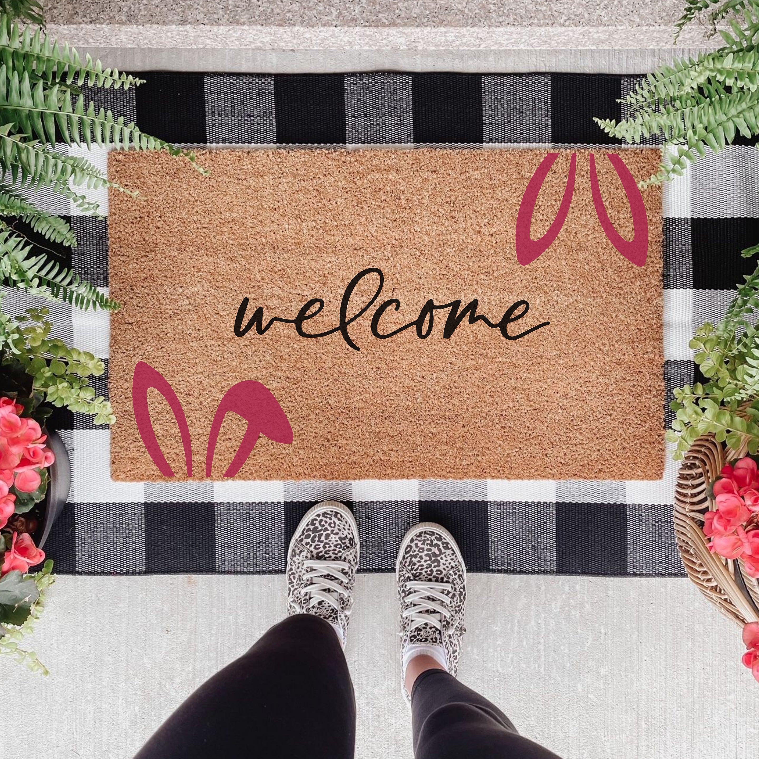 Welcome with Bunny Ears