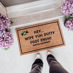Funny Jamaican Doormat