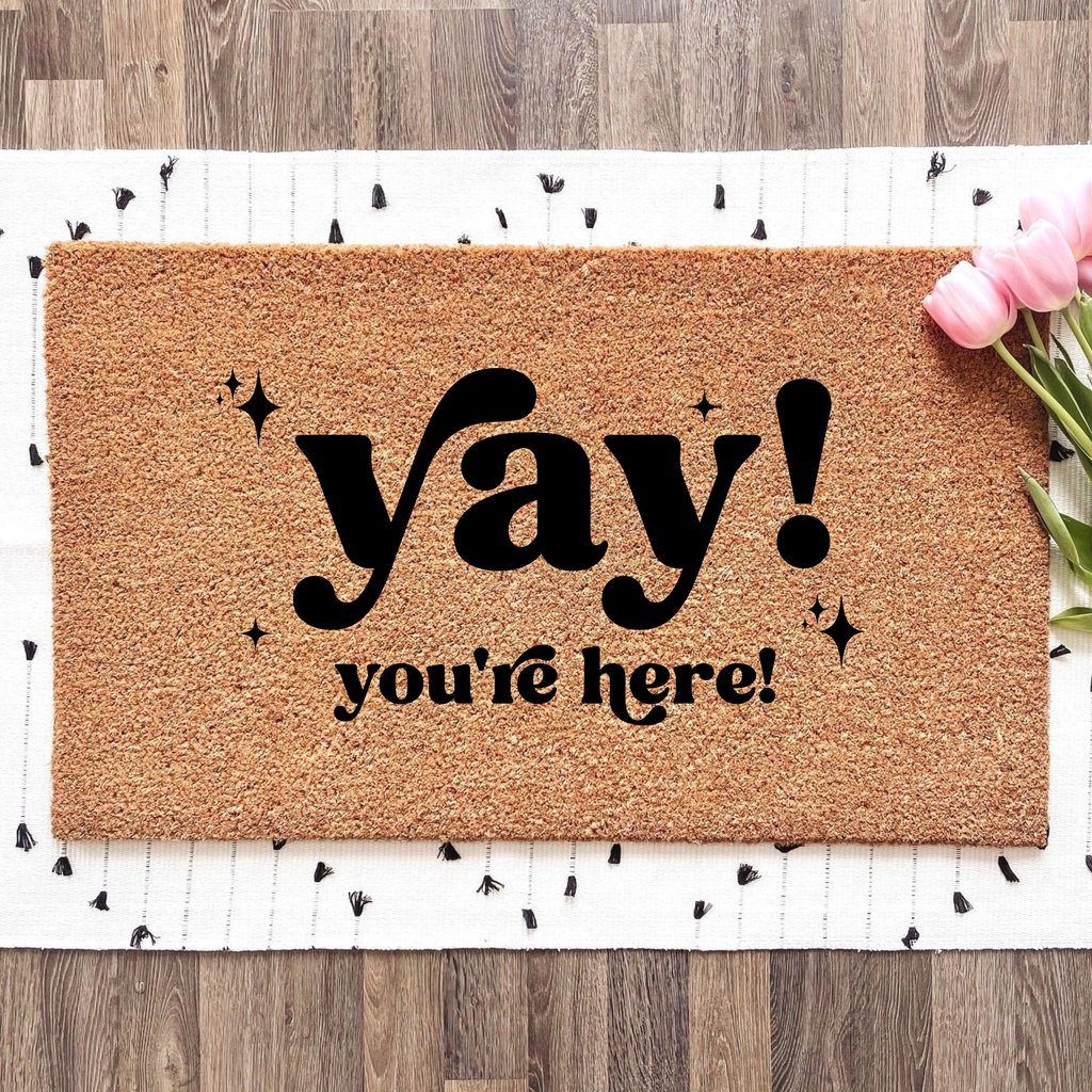 Yay you're here doormat