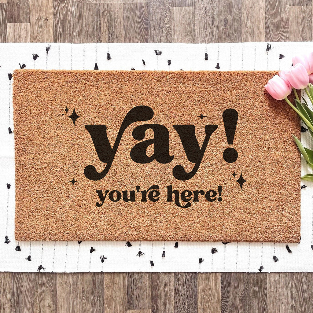 Yay you're here doormat