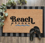 Beach Please Doormat