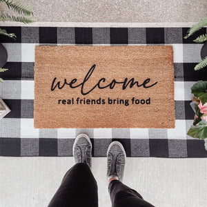 Welcome Real Friends Bring Food