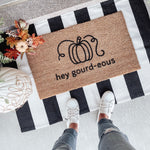 Hey Gourd-eous Doormat
