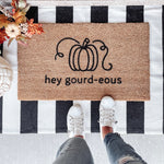 Hey Gourd-eous Doormat