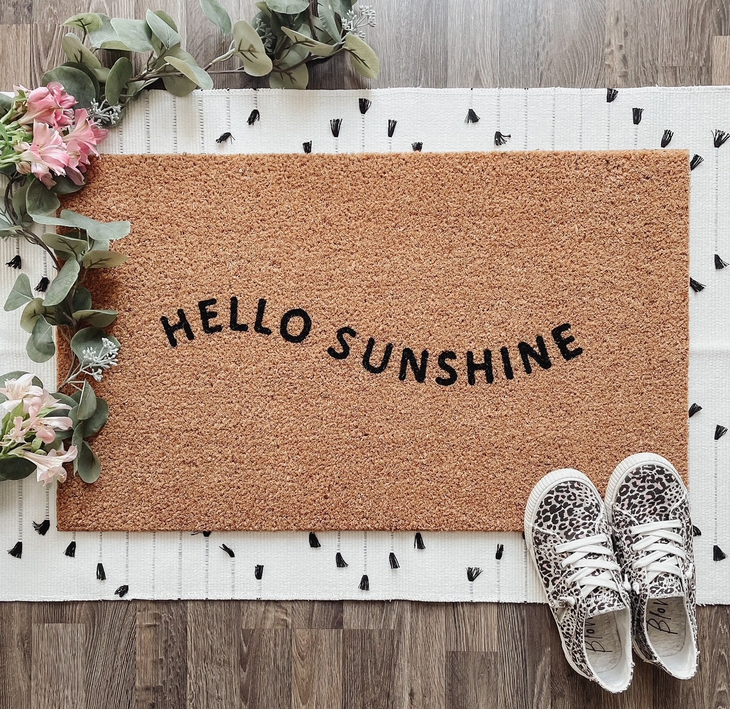 Hello Sunshine Swerve Doormat