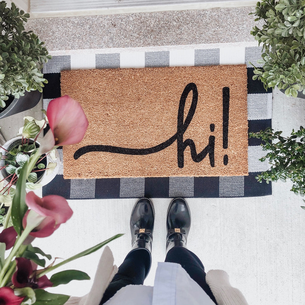 hi! Doormat