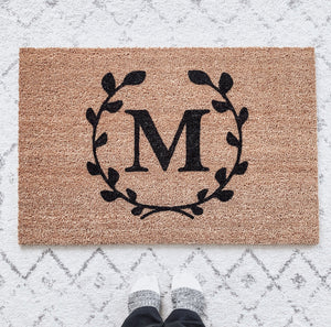 Monogram Doormat