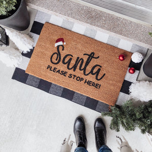 Santa Please Stop Here!