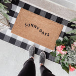 Sunny Days Doormat